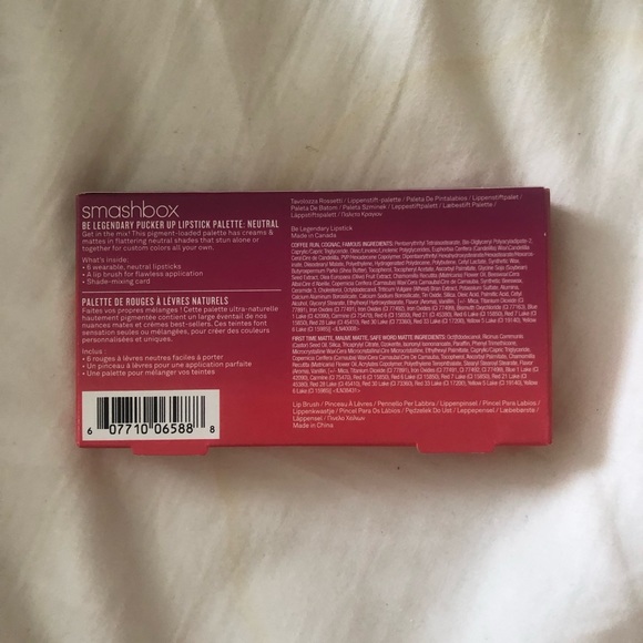 NIB Smashbox Be Legendary Pucker Up Lipstick Palette - Picture 5 of 6